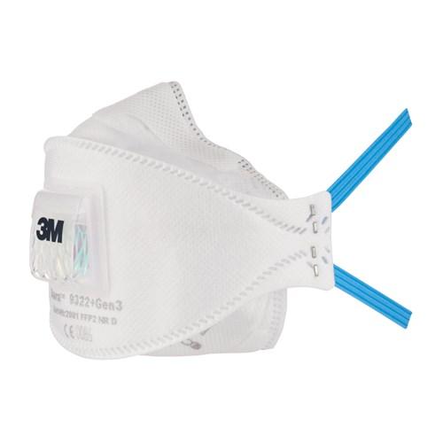 3M 9322 Aura Stofmasker + Ademventiel FFP2