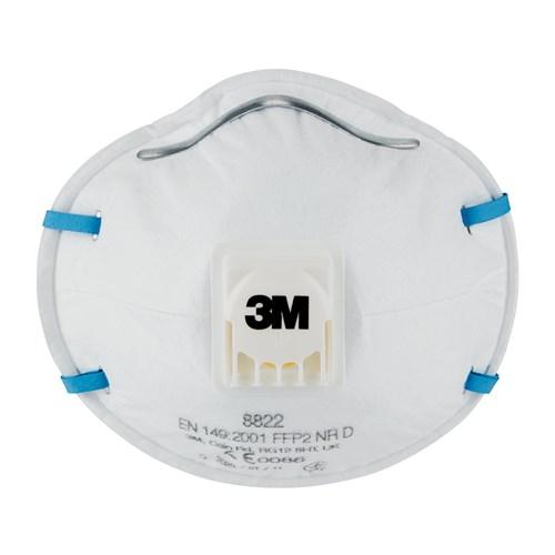 3M 8822 Stofmasker FFP2 + Ademventiel 1 St