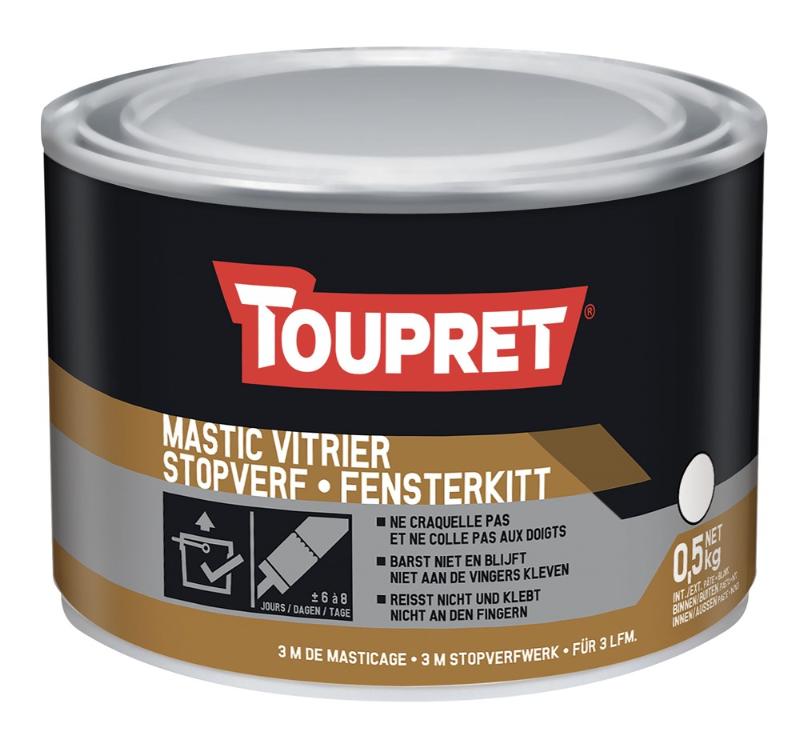 Toupret Stopverf Wit 0.5KG