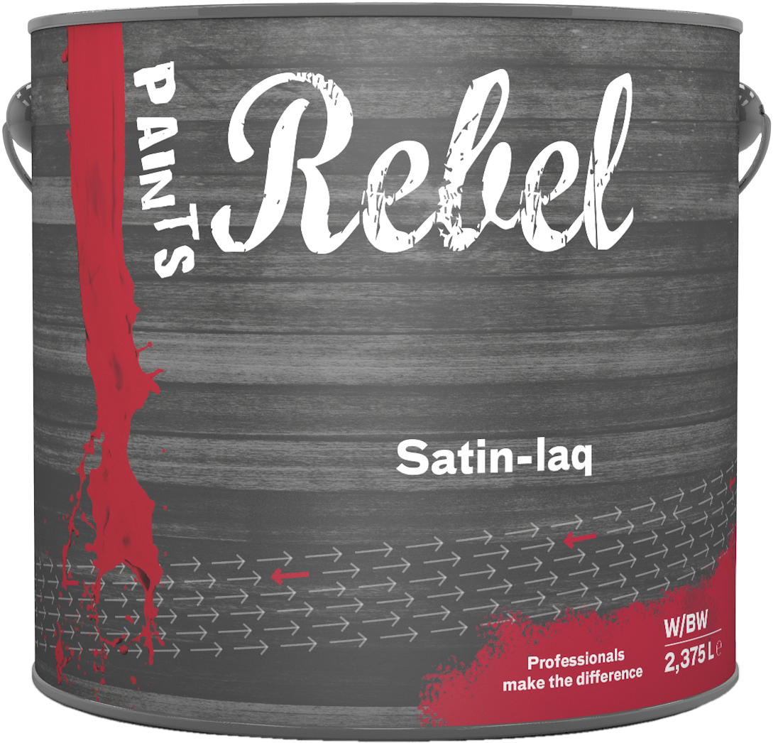 REBEL PAINTS SATIN-LAQ BS W 2.375L
